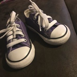 Purple Converse